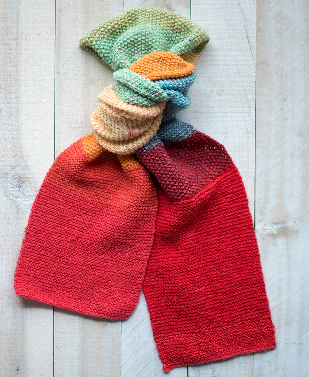 Easy Cupcake Scarf